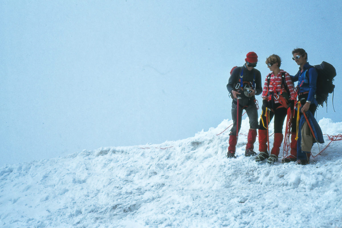 am Gipfel des Ortler